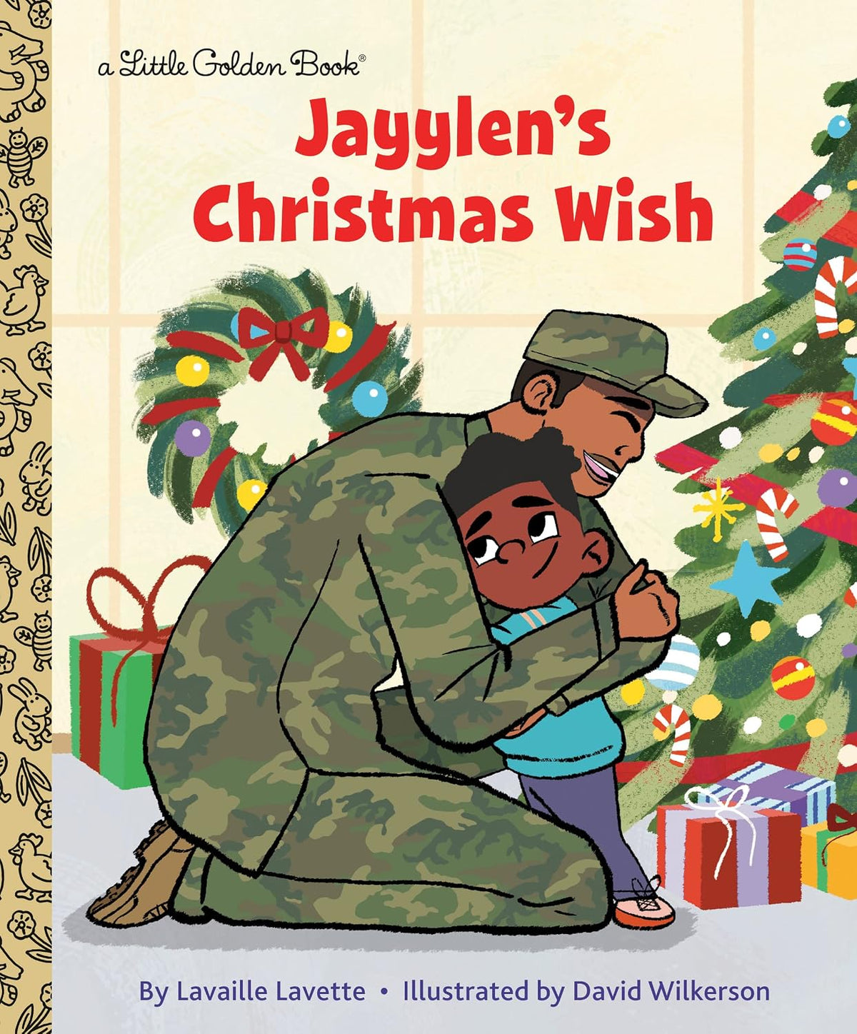 Jayylen's Christmas Wish (Little Golden Book) by Lavette, Lavaille