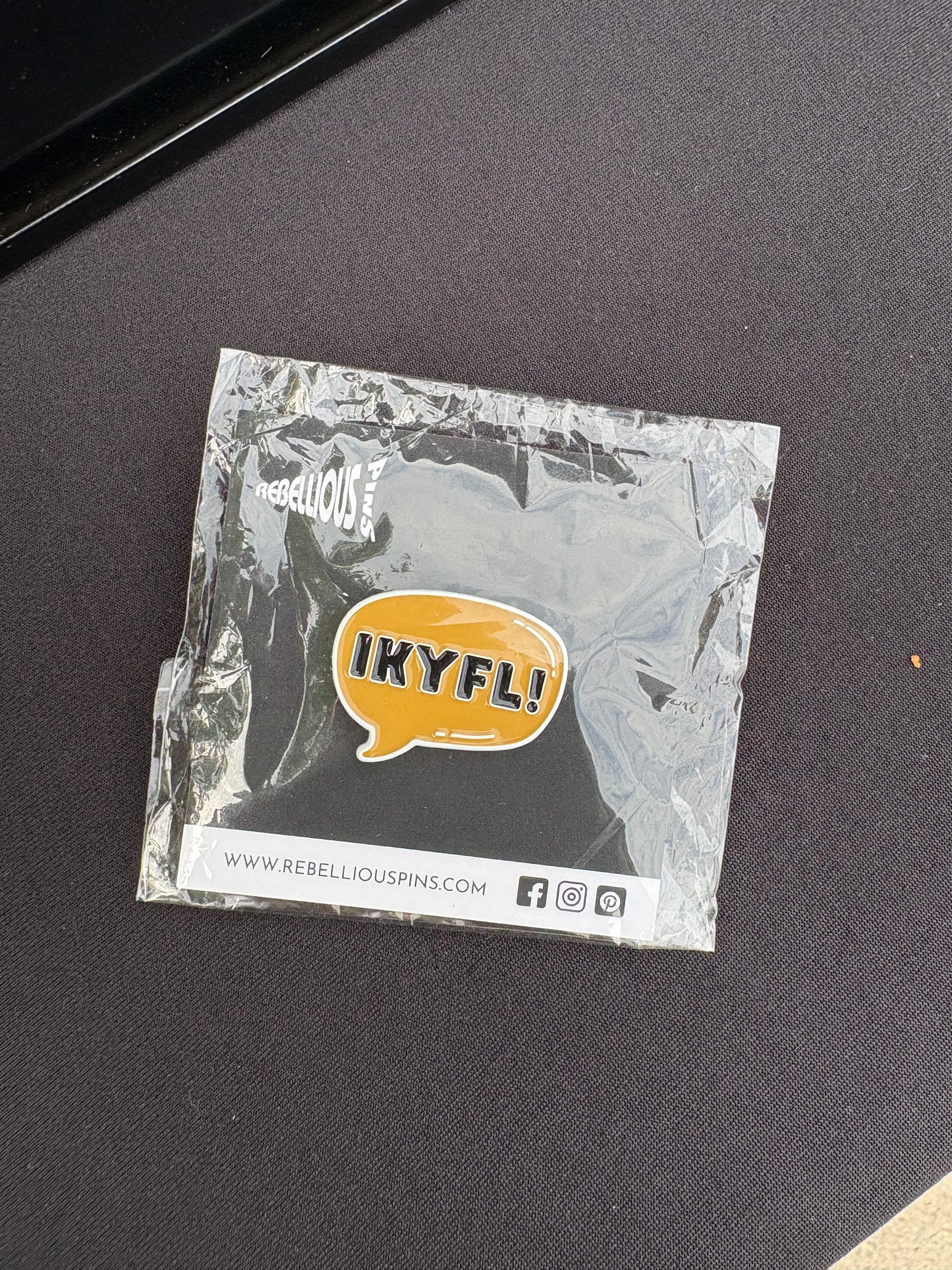 Enamel Pin - IKYFL