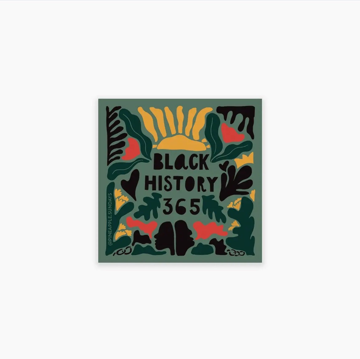 Sticker - Black History 365