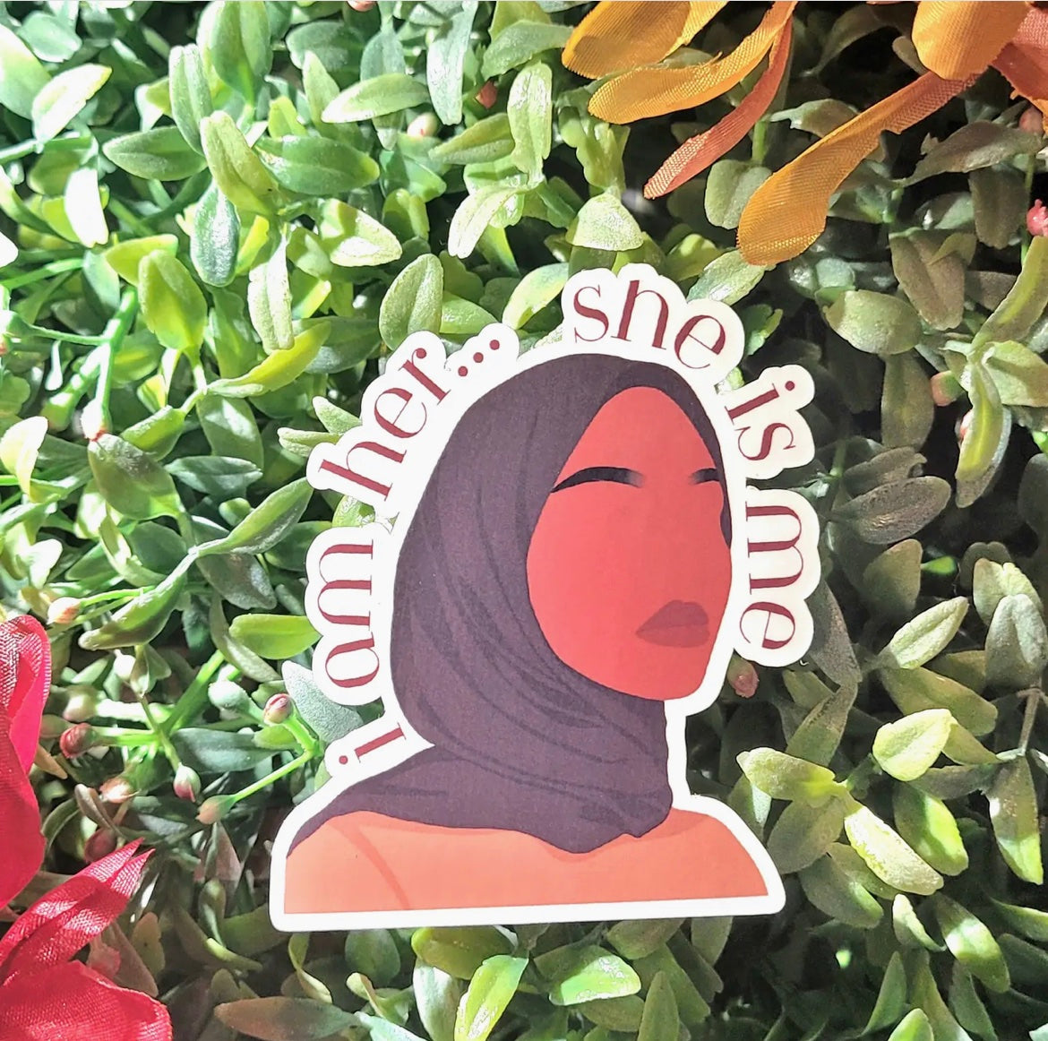 Sticker - I Am Her, She Is Me