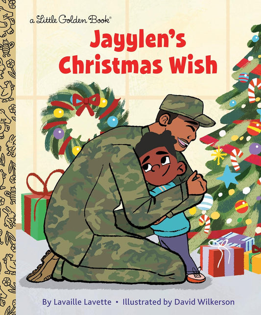 Jayylen's Christmas Wish (Little Golden Book) by Lavette, Lavaille