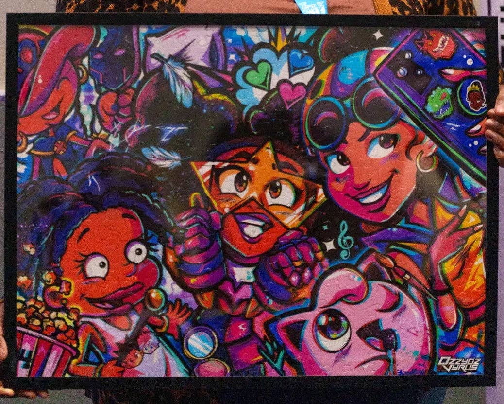 Puzzle - "Selfie Slumber Party" By Ozzyoz Da Vyrus