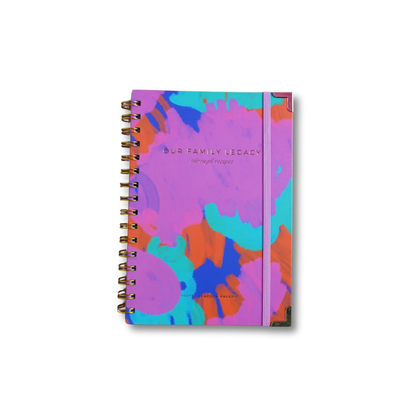 Recipe Book Keepsake - Vibrant Colorway