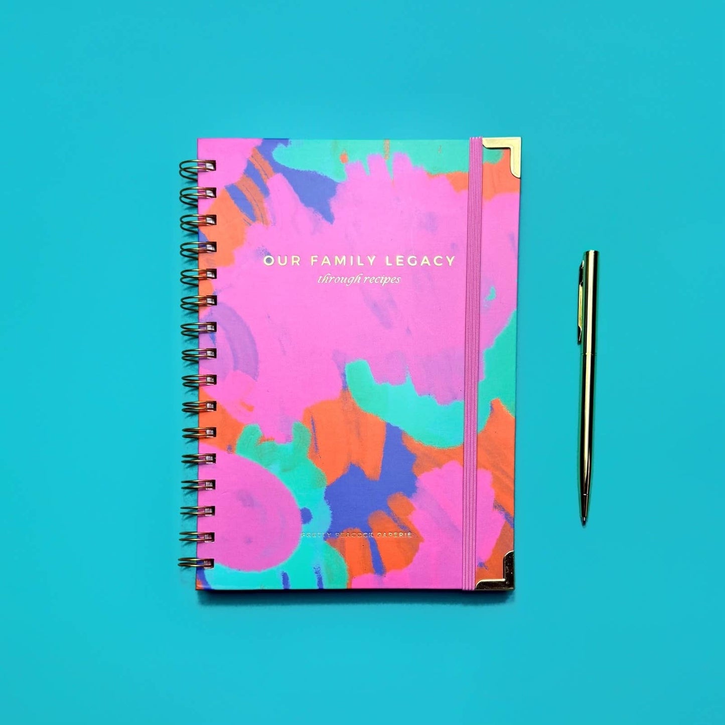 Recipe Book Keepsake - Vibrant Colorway