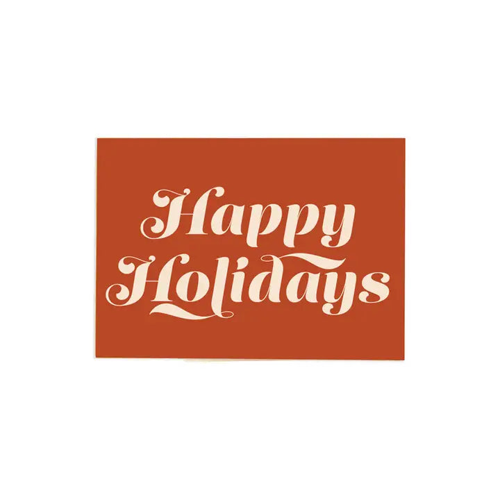 Greeting Card - Happy Holidays