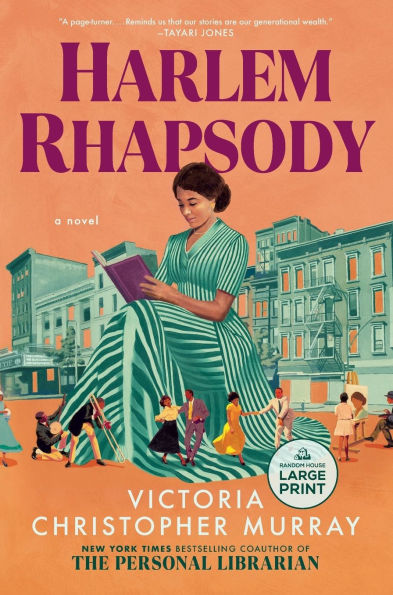 Harlem Rhapsody (large print) (paperback) by Victoria Christopher Murray
