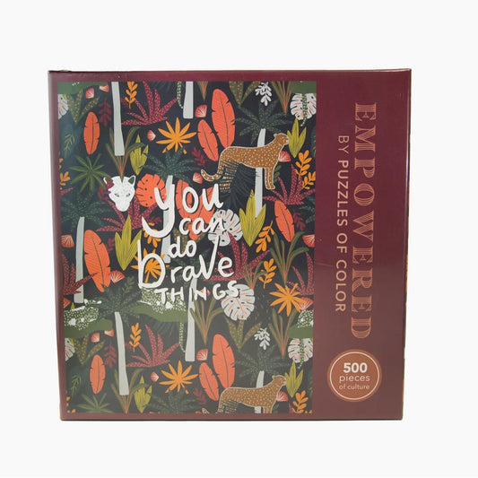Puzzle - You Can Do Brave Things by Oris Eddu
