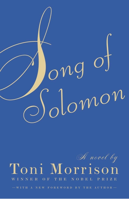 Song of Solomon by Toni Morrison (paperback)